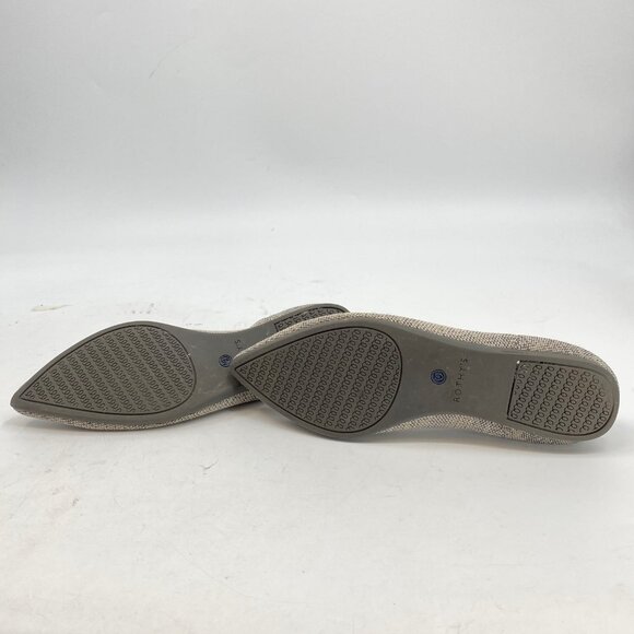 Rothy's Beige Pointed Toe Flats | Size 7.5 for Everyday Elegance - Picture 3 of 7